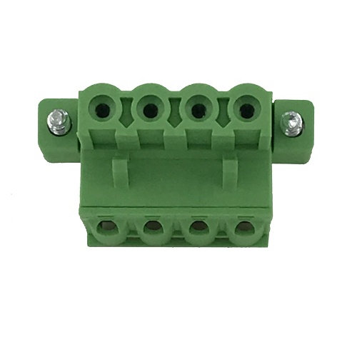 4pin female push button spring terminal block