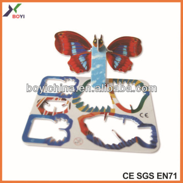 2014 hot sale 3d effect jigsaw puzzle