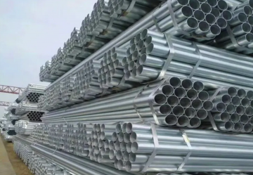 galvanized steel pipes for building framing and support