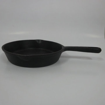 Preseasoned Round Cast Iron Skillet Saute Pan