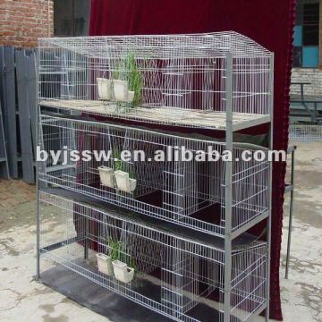 Galvanized iron wire Welded Rabbit cage