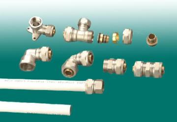 PE-AL-PE pipe and pipe fitting