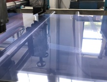 200 Micron clear PVC plastic sheets for printing