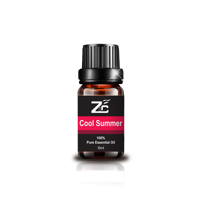 Aceite esencial de verano fresco relajante masaje corporal refrescante
