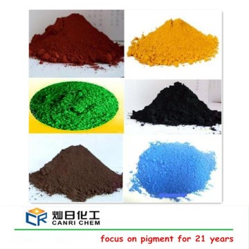 bulk stock colorful pigment iron oxide nano pigment