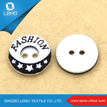 Handmade Custom Shirt Plastic Button With Customer Brand