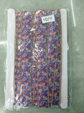 Stock Iron On Crystal Beaded Rhinestone Banding Trims