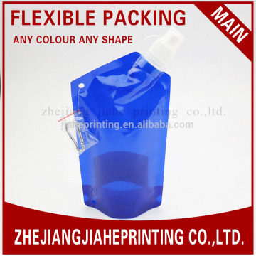 500ml spout bag with carabina