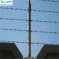 Galvanized 2.5mm Thickness Barbed Wire Fence