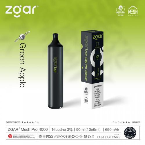 Moda mais nova estilo zgarvape cigarro eletrônico