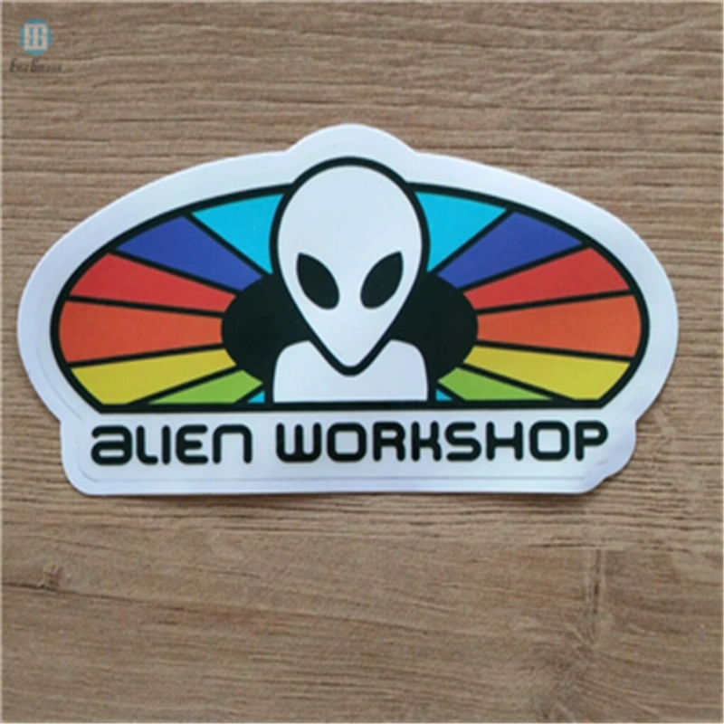 Customized Color Die Cut Vinyl Sticker for Indoor Outdoor Use