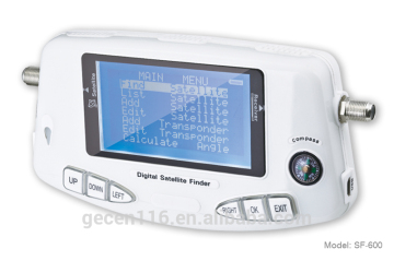 The lowest price digital satellite finder meter hd satellite finder SF-600A with compass