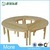 Kids wooden round table, wooden game table, solid wooden dining table