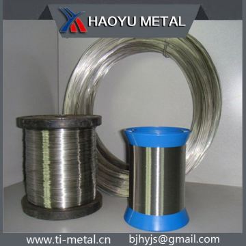 acid-washed titanium wire