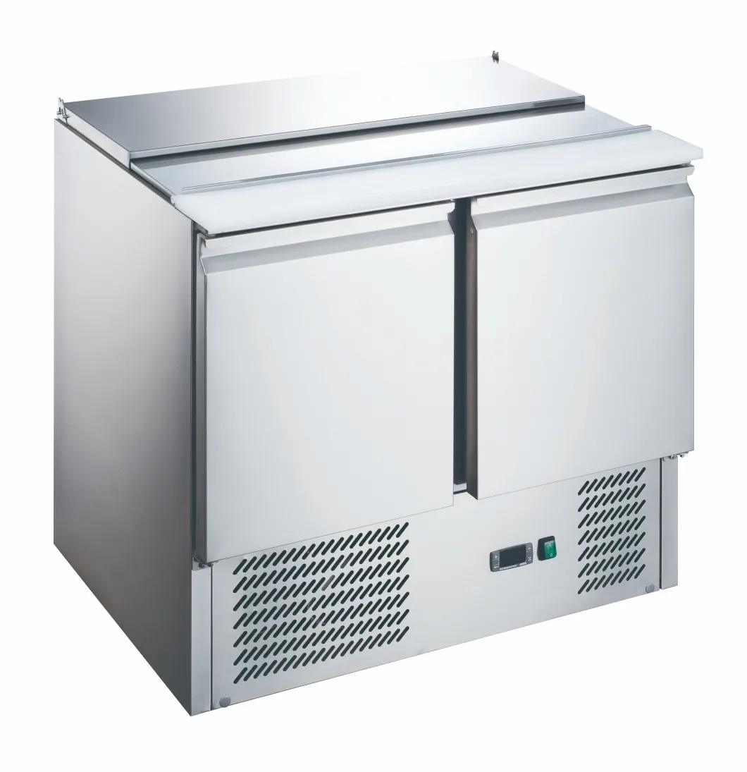 280-550L Ce Ventilated Cooling Stainless Steel Undercounter Bar Refrigerator