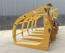 Five tooth hydraulic gripper