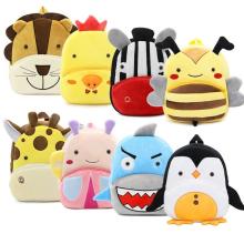 Cute Animal Plush Toddler Backpack Kids School Bag
