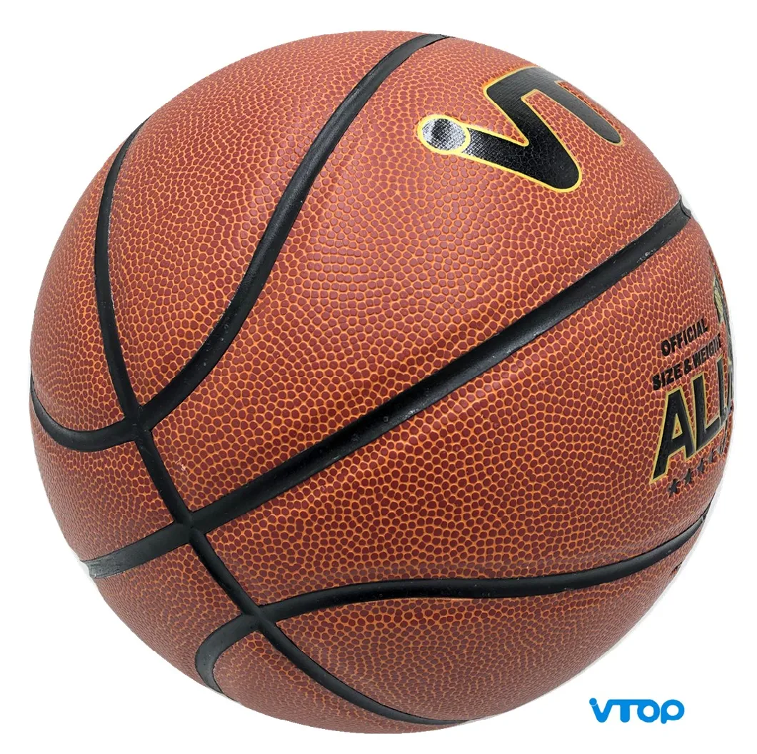 Laminated PU PVC Basketball Sporting Goods