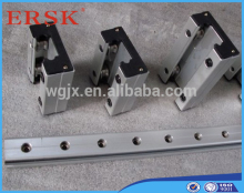 No Complain aluminium support and S45C carbon steel linear shaft linear motion guide unit slides by produced ERSK factory
