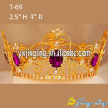 Custom Full Round Beauty Queen Crowns For Sale