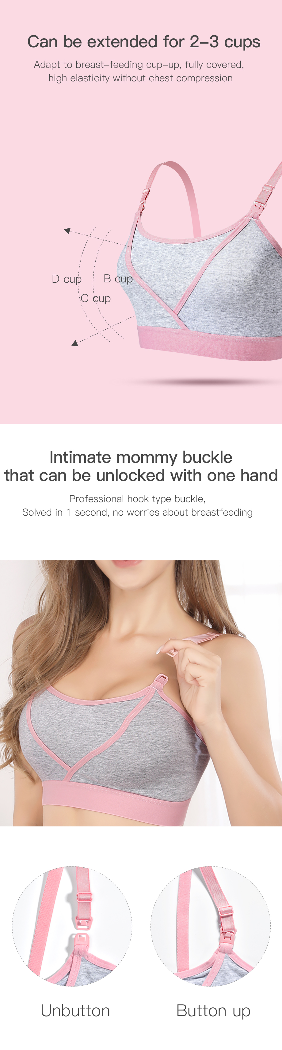 Hands Free Breast Pump Bra