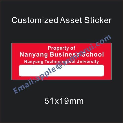 Customized Asset Tags And Asset Stickers,tamper Evident Security Asset Label Sticker,asset Tracking Stickers 