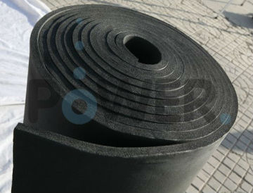 rubber foam insulation roll