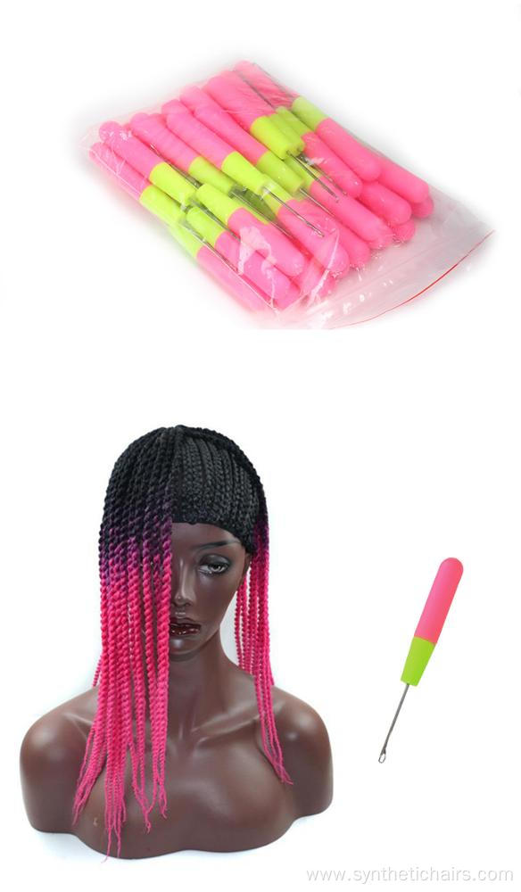 Wig Making Tools Plastic Crochet Hook Dreadlocks Needle