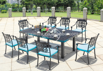 wholesale garden cast aluminum table and chair