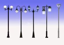 European Antique Street Light Garden Light Post