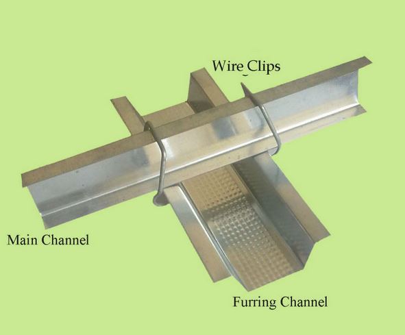 Galvanized Steel Profile Drywall Rolled Furring Forming Machine