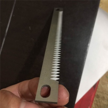 Straight Tooth Knives for Vertical Form Fill Seal Baggers