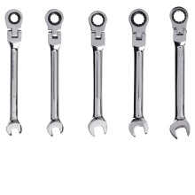 5pcs Ratchet Spanner Set with Joint - Search Engine