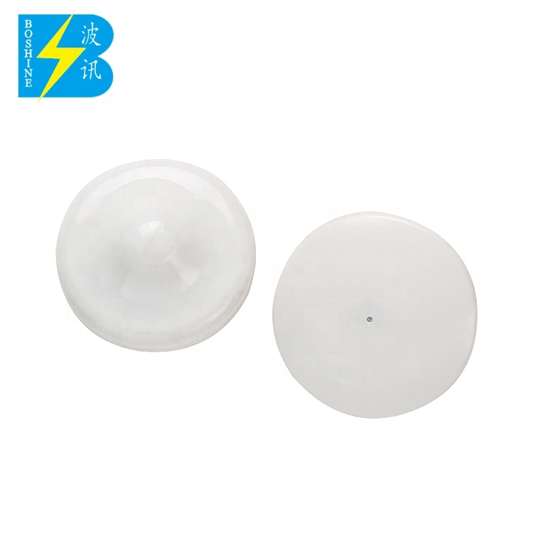 Boshine RF AM anti-theft security  hard tag golf 50mm  clothing plastic round eas Golf tag remover