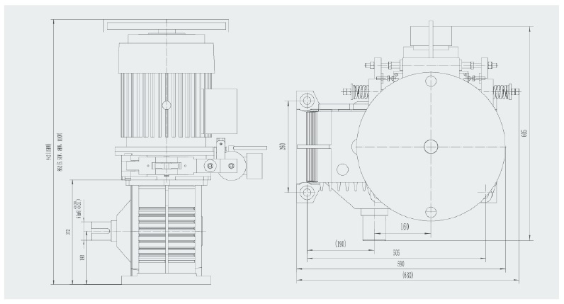 et160-iii out size