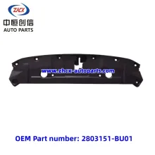 Front bumper upper trim cover for changan Hunter