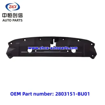 Front bumper upper trim cover for changan Hunter