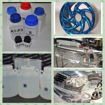 Silver Chemical Powder Coating Chrome Spray Plating