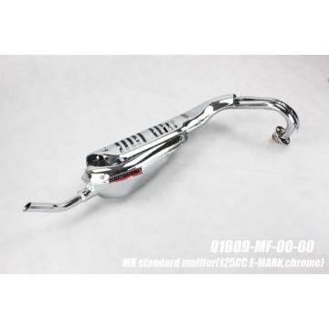 Chrome exhaust muffler standard for Monkey 125