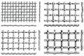 Rostfritt stål Crimped Wire Mesh