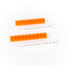 Customizable Digital Letter Printing Marking Strips for Terminal Accessories