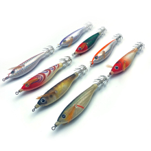 Factory Wholesale YO-ZURI Saltwater Wooden Egi Lure Bait