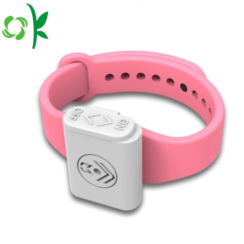 Bracelets naturels pour empêcher les courroies de silicone de morsures de moustique