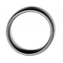 Intricate oil seal spring for industry