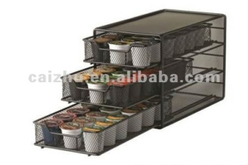 3 Layer Coffee Pods Organizer Drawer,Holds 54 pods