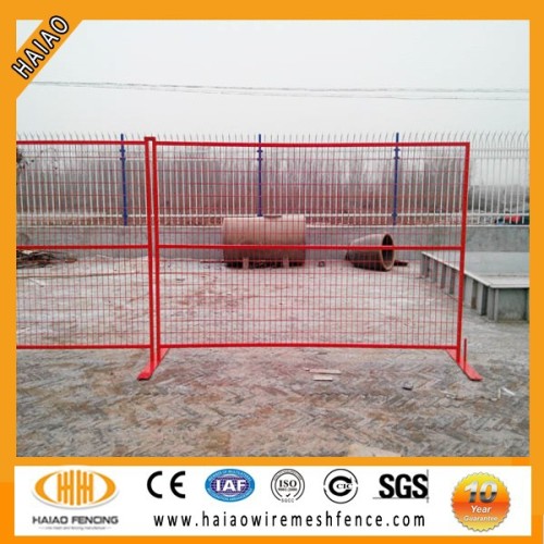 PVC coated outdoor fence temporary fence (ISO factory)