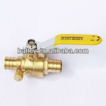 PEX brass valves