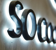 Channel Letter Acrylic Backlit Sign