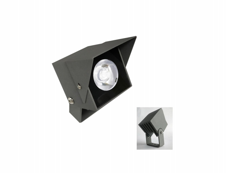 LED flood light with soft lighting