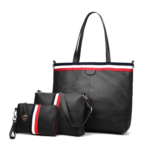 Tote-Bag classica semplice di colore puro con grande capacità